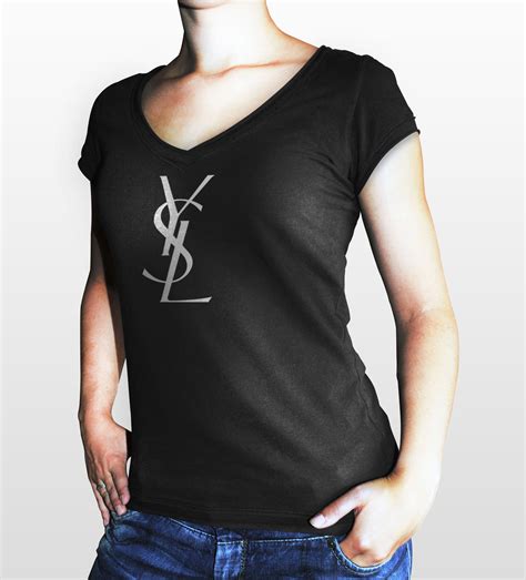 yves saint laurent tee shirt femme|ysl formal shirts.